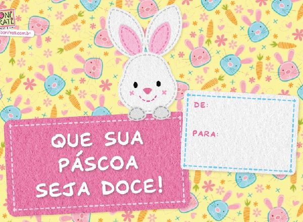 Mensagens de Páscoa para imprimir grátis