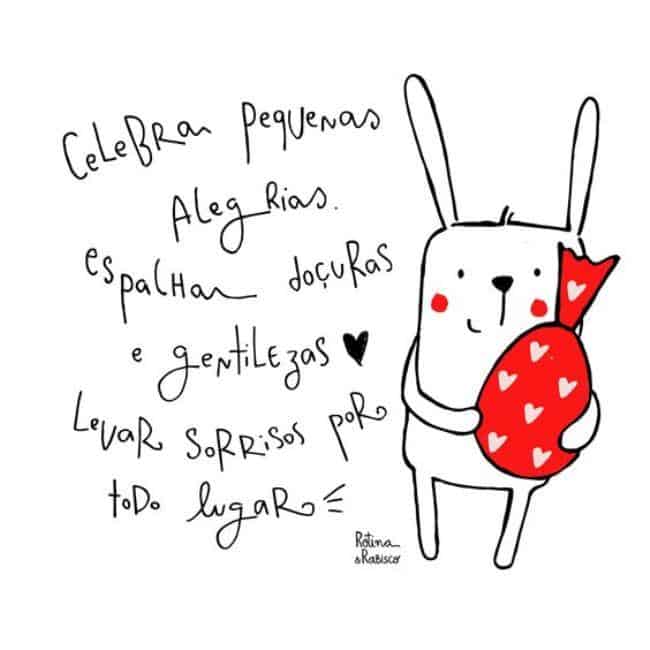 Pequena mensagem de Páscoa infantil