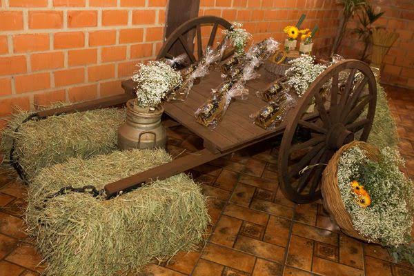 como fazer Casamento Country