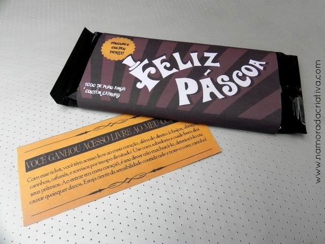 chocolate criativo para páscoa