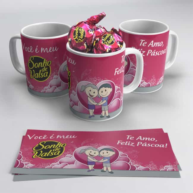 caneca personalizada Sonho de Valsa