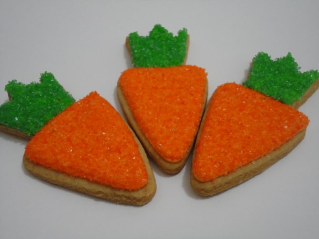 Biscoito de Cenoura para Páscoa