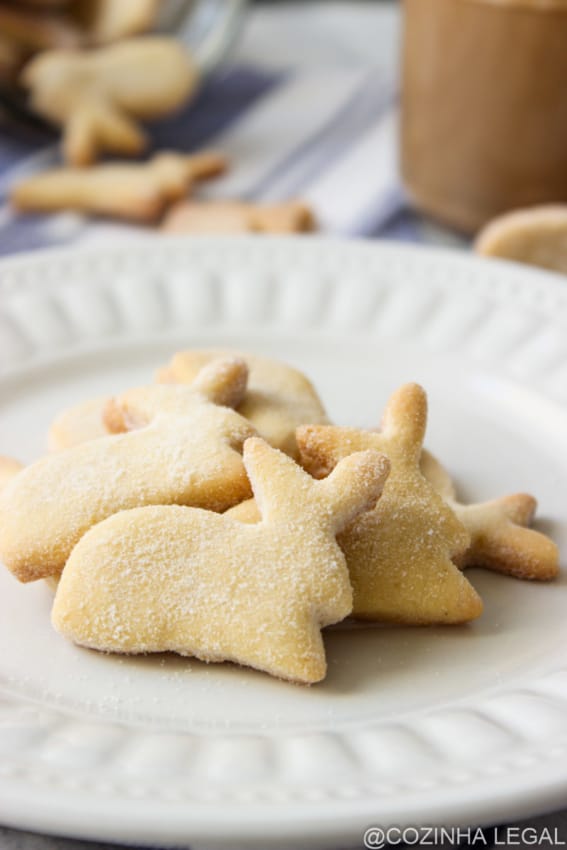 Biscoito de Páscoa amanteigado