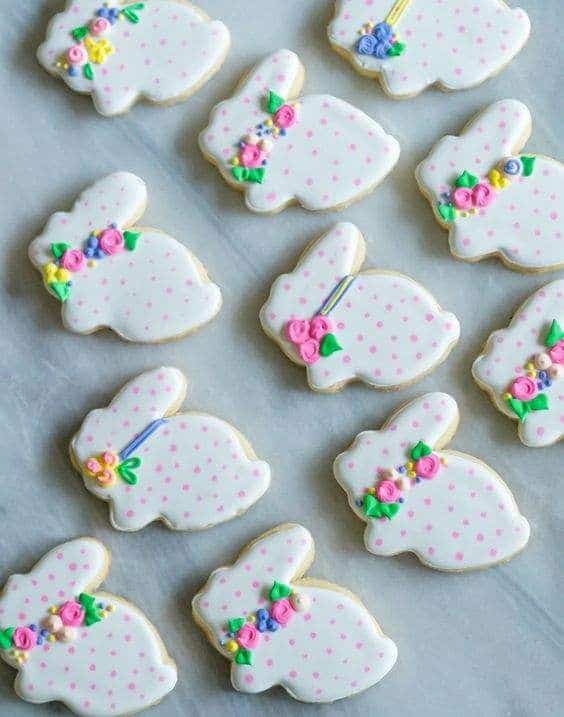 Biscoito de Páscoa de coelhinho