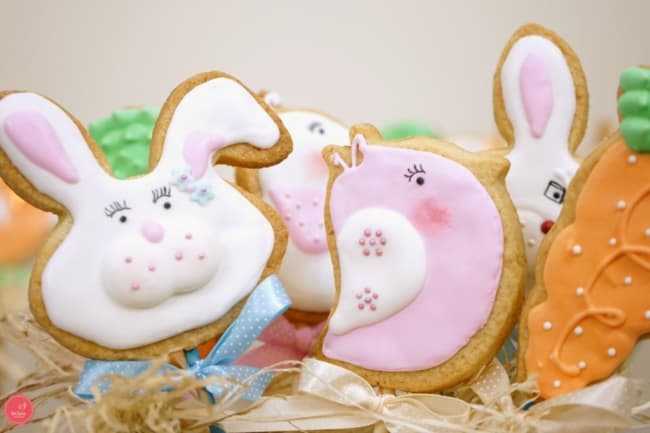 Biscoito de Páscoa decorado