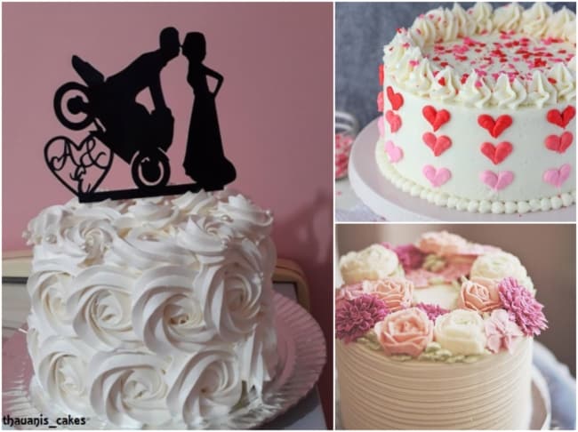 Bolos de noivado simples 1