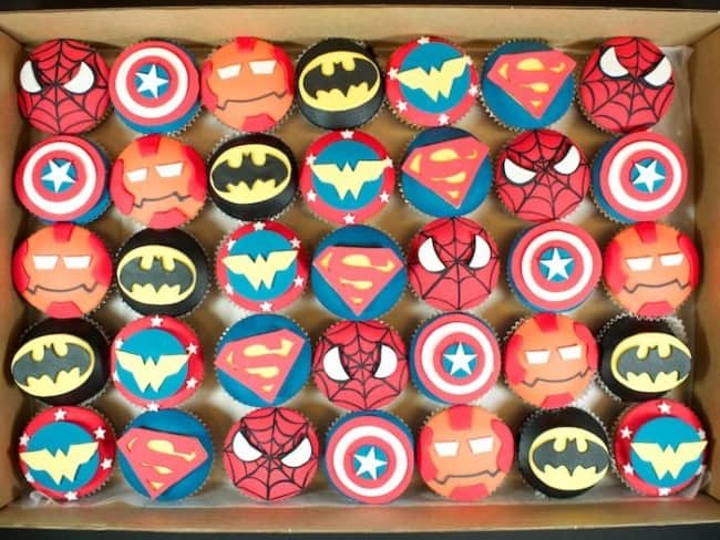 Cupcake Vingadores como preparar