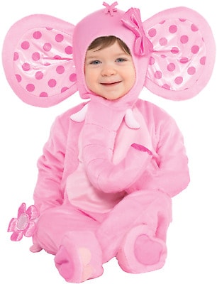 Fantasia de Carnaval para bebê menina de elefantinha44