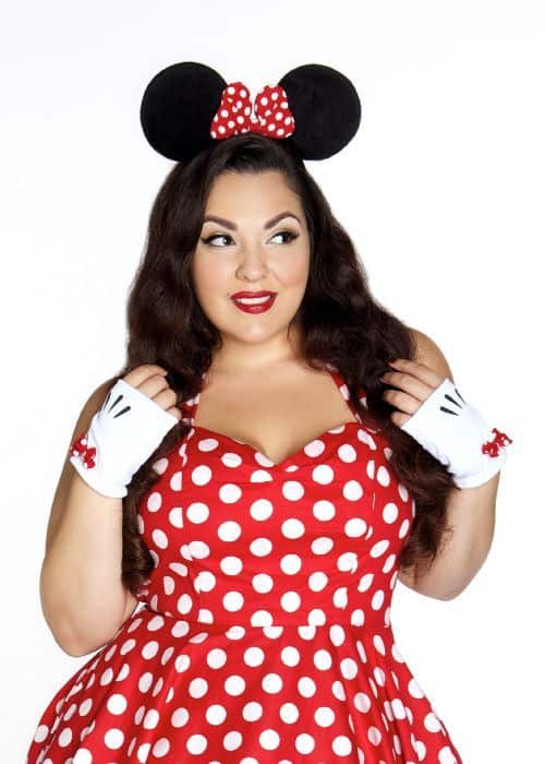Fantasia de Carnaval plus size de Minnie32