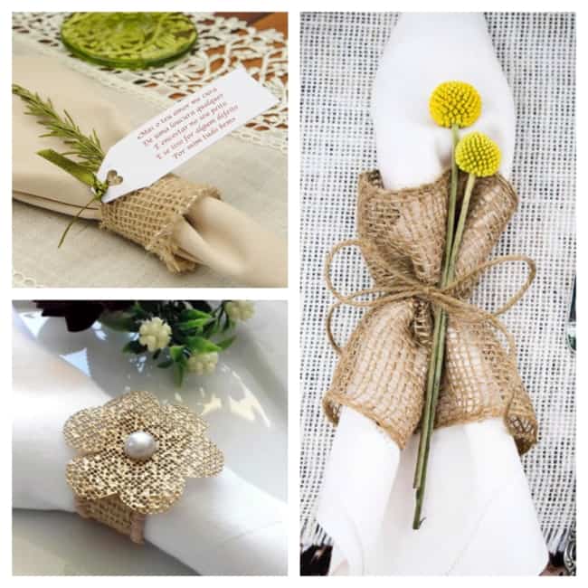 Porta Guardanapo rústico