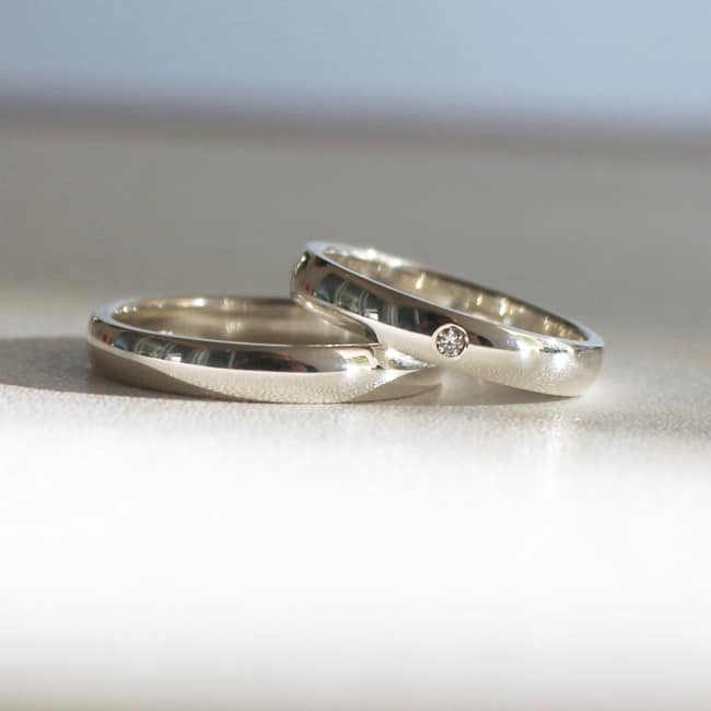 aliança de namoro fina