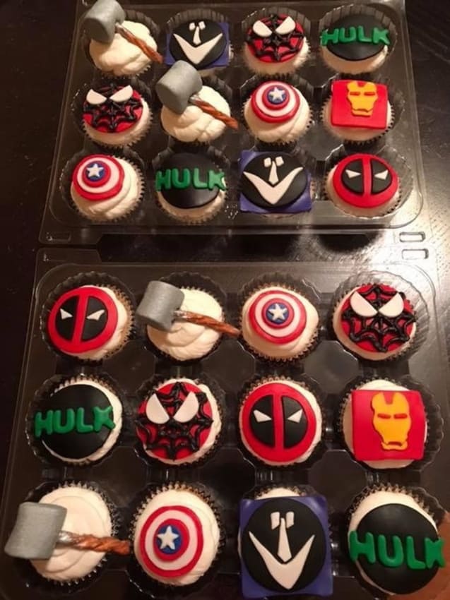 avengers cupcake