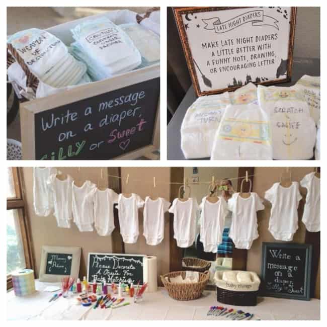 brincadeiras para chá de fraldas