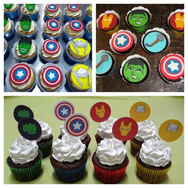 cupcake vingadores