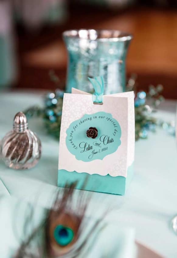 ideia de Casamento Azul Tiffany