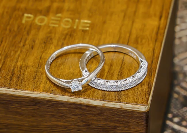 lindas alianças de casamento