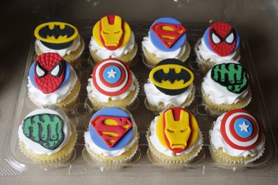 lindos Cupcake Vingadores