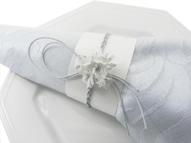 porta guardanapo de papel branco