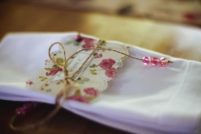 porta guardanapo de papel decorado