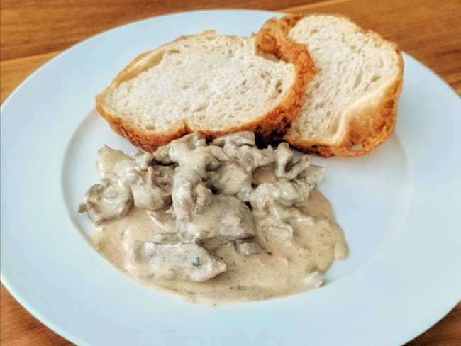Filé mignon com molho de gorgonzola