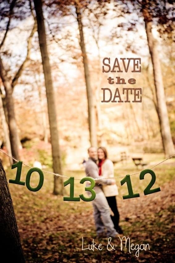 Save the date criativo com foto