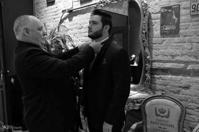 como fazer making of do noivo na barbearia