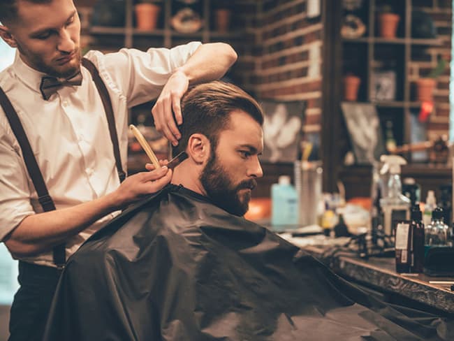 making of do noivo na barbearia