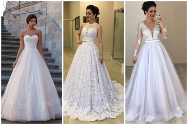 fotos de vestidos de noiva princesa