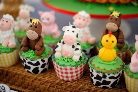 Cupcake fazendinha 4