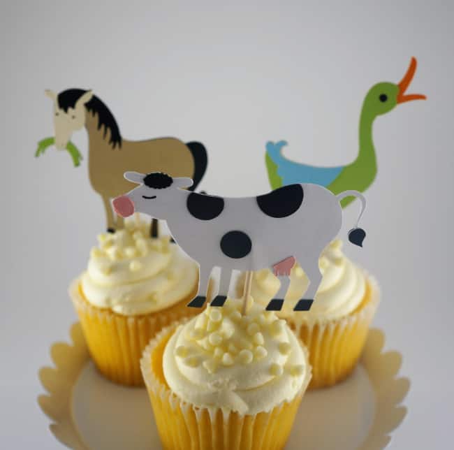 Jeito de fazer cupcake de fazendinha de bichinhos