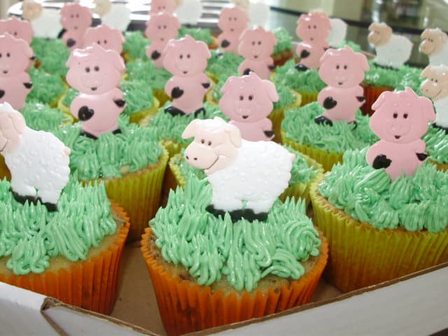 Jeito de fazer cupcake de fazendinha