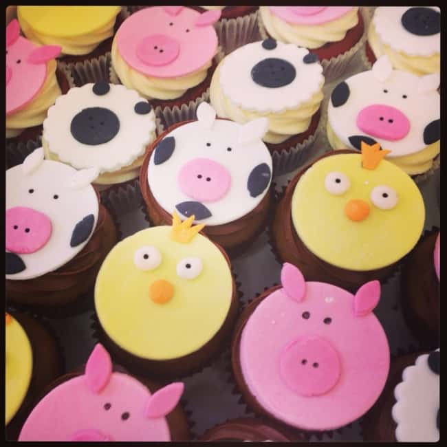 Maneira de fazer cupcake de fazendinha