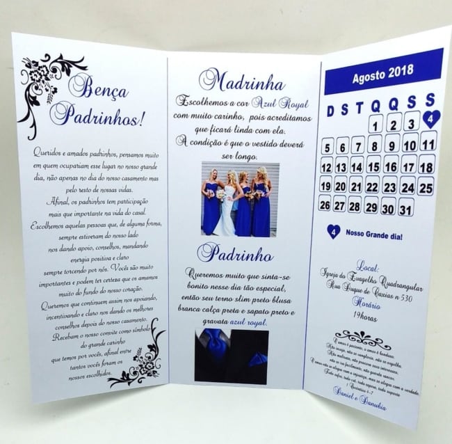 Manual dos padrinhos royal