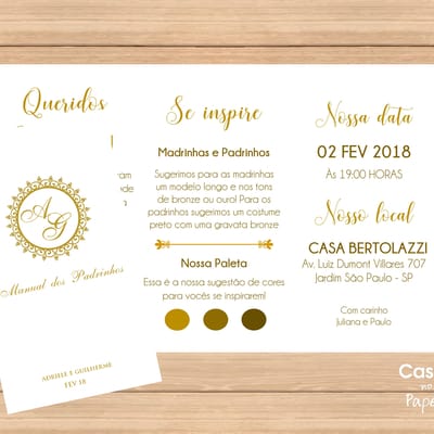 ideia de Manual dos padrinhos