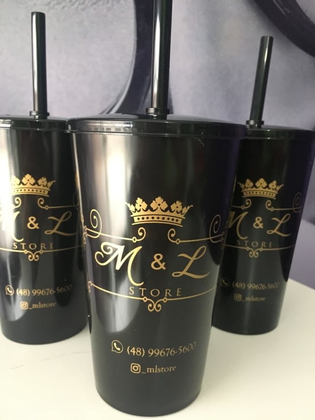 ideias de copo preto para casamento
