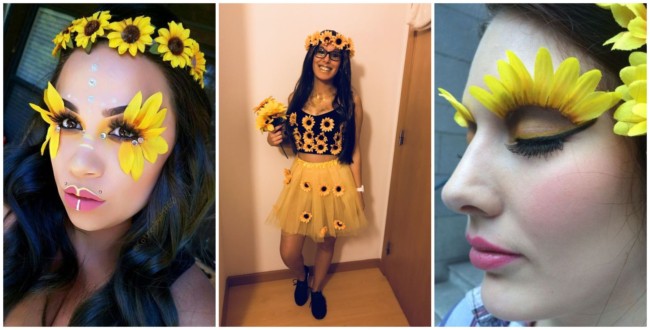 Modelos de fantasias de girassol 1