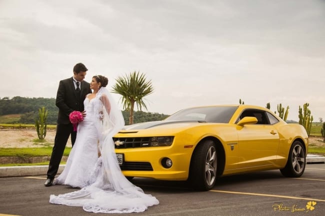 aluguel de camaro para casamento