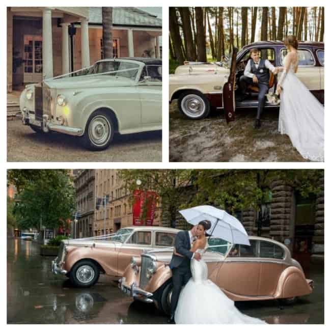 carro para casamento vintage