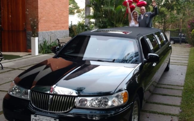 casamento com limousine