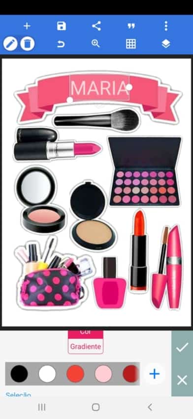 como fazer personalizacao de topo de bolo