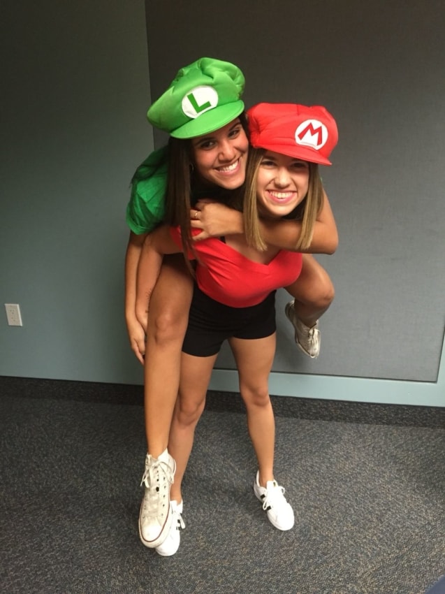 Fantasia Mario e Luigi amigas