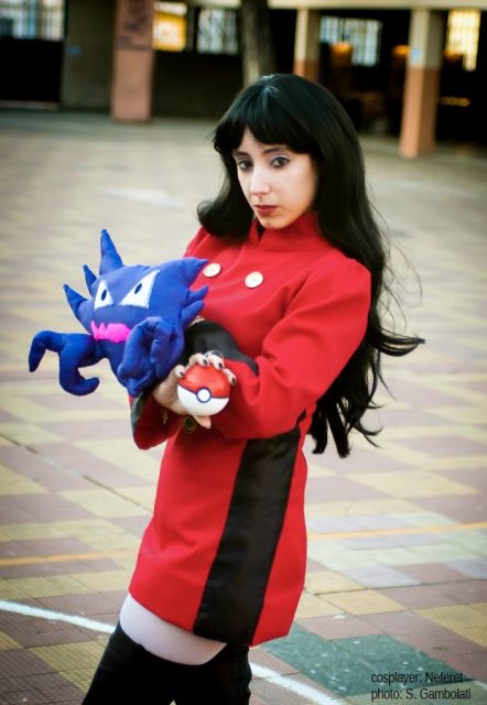 Cosplay Fantasia Mestre Red Pokémon