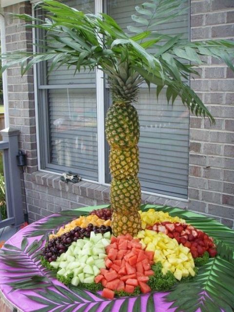 mesa-de-frutas-festa-havaiana-tropical