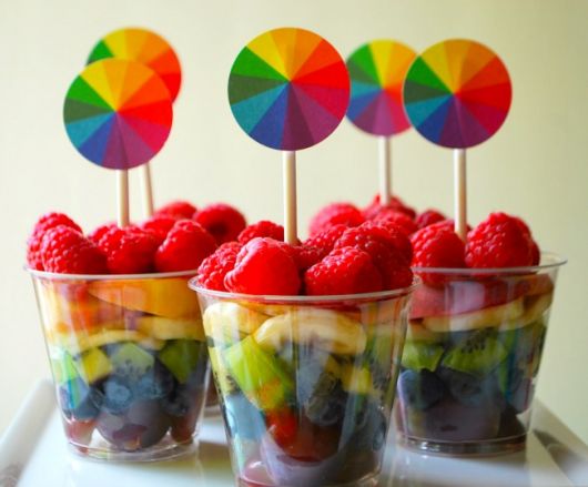 mesa frutas infantil