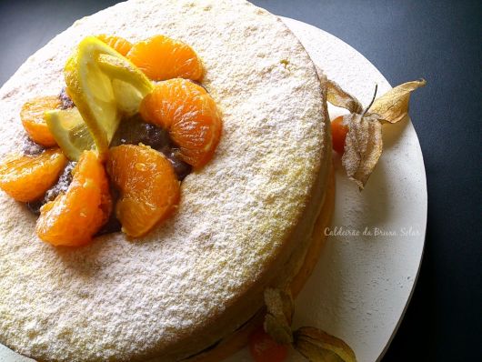 bolo de tangerina