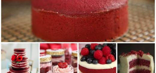 Modelos e tipos de bolos