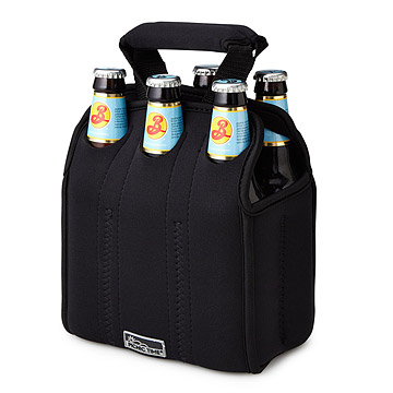 Uma bolsa para carregar cerveja