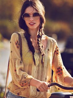 roupas estilo hippie