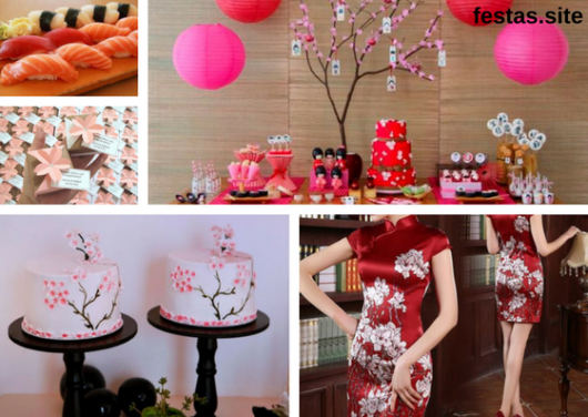 seleção de fotos de festa japonesa