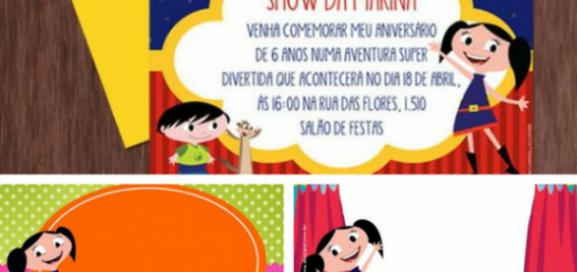 convites show da Luna